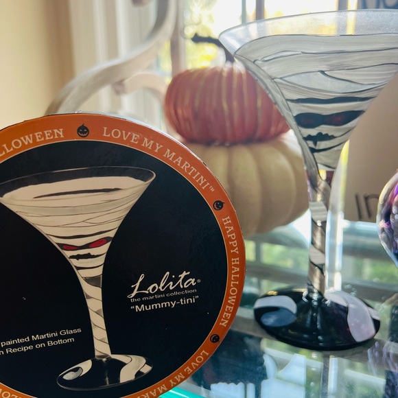 Lolita “Love My Martini” Glass. Mummy- tini with Box - Picture 4 of 4
